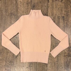 Guess Blush Pink Mock Neck Sweater – Size M